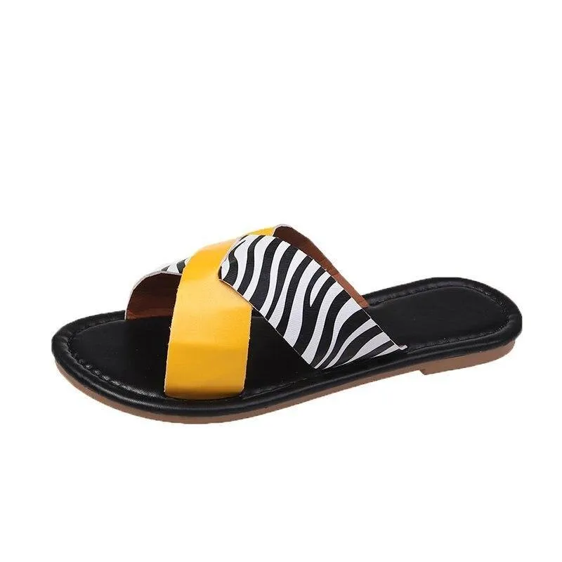 Women's Indoor Stripe Sandals